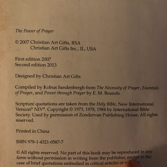 THE POWER OF PRAYER BY E.M. BOUNDS - Picture 8 of 13